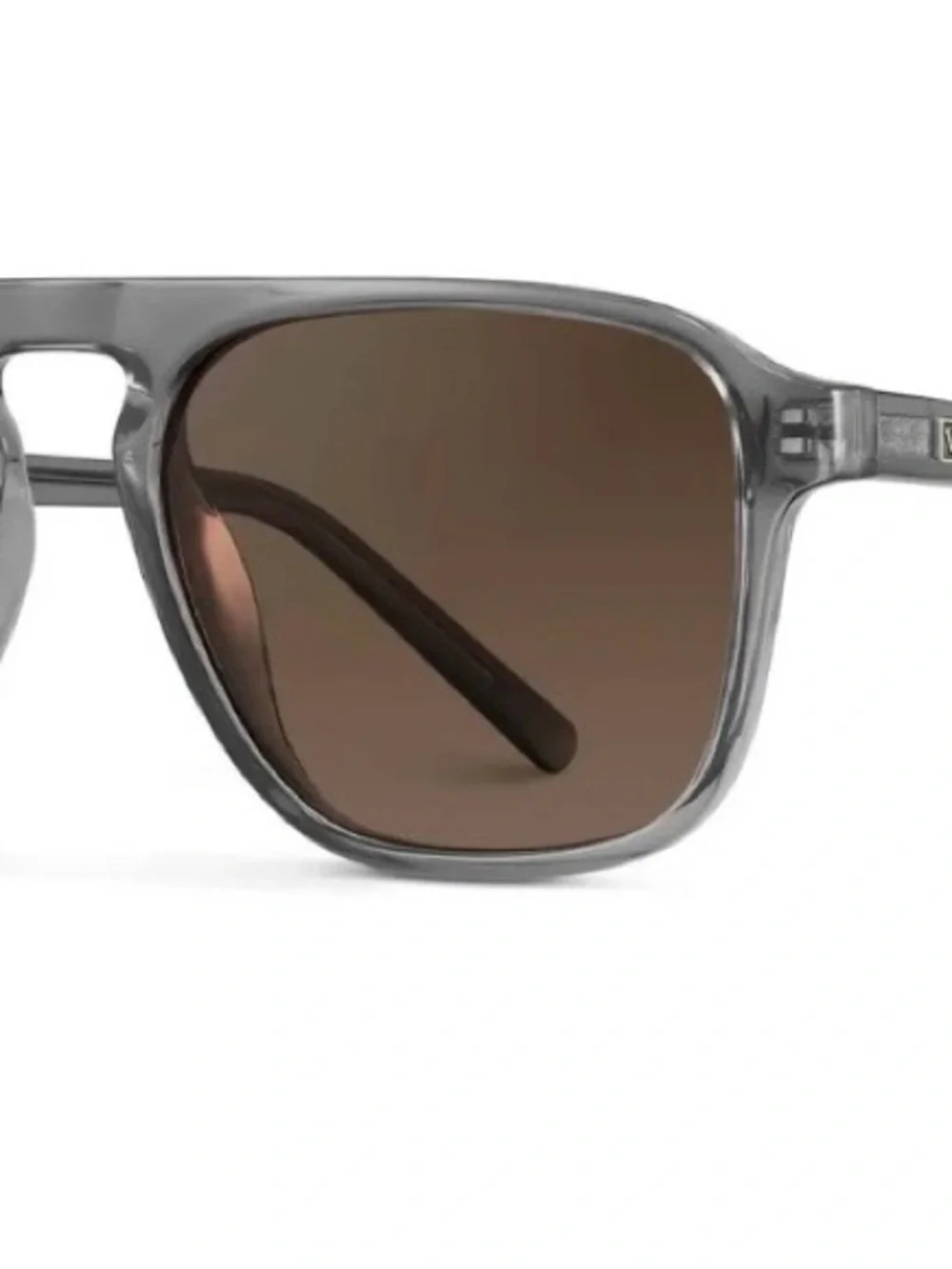 WMP Eyewear Emerson Sunglasses -  Graphite Grey / Dark Beige Gradient Lens